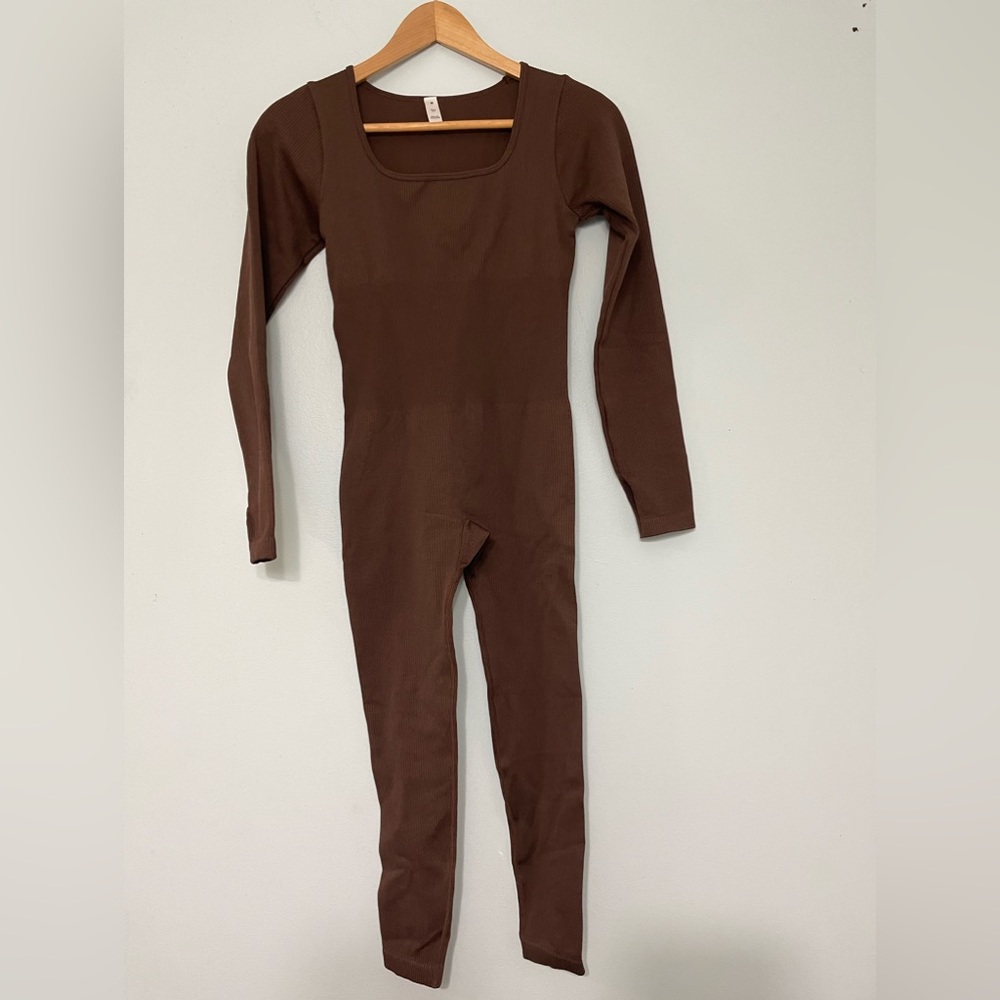 Brown jumpsuit